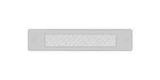 Harmonica en plastique ABS et bois Harmoy - Marquage Verso