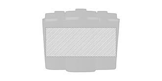 Gobelet de 350 ml en acier inoxydable Bracey - Marquage autour