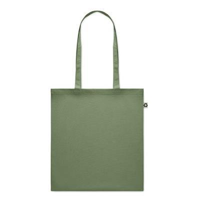 Sac shopping en coton recyclé coloré Zocolora Vert