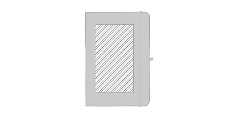 OBG.PUB - Carnet A5 à couverture en cuir recyclé Cambrésis - Marquage Recto Carnet A5 à couverture en cuir recyclé Cambrésis - Marquage Recto