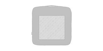 Sac pour cable de charge voiture Cabyza - Marquage Recto