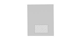 Suspension arbre en papier avec cordon Skater - impression sur étiquette