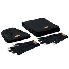 OBG PUB - Set de 3 accessoires d'hiver en RPET Denyle