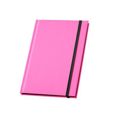Carnet A5 avec couverture rigide en PU Pelangi Rose