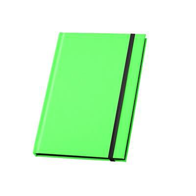 Carnet A5 avec couverture rigide en PU Pelangi Vert