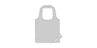 Sac shopping pliable en coton Fresar - Impression Poche