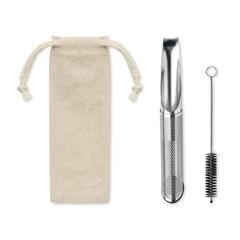 OBG PUB - Set d'infuseur en acier inoxydable avec étui Olega