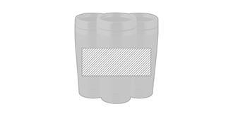 Tasse de voyage double paroi en acier Rondey - Marquage autour