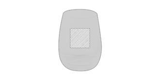 Set de boisson en verre recyclé Pivraly - impression sur le 4ème article