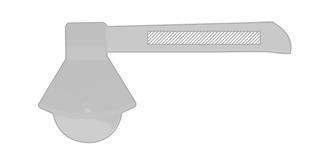 Coupe-pizza manche en bambou Zuazo - Impression sur poignée