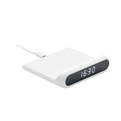 OBG.PUB - Chargeur sans fil avec horloge LED en ABS Massira Chargeur sans fil avec horloge LED en ABS Massira