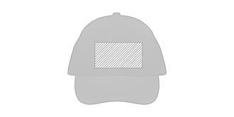 Casquette de baseball classique coton Biccra - Marquage Recto