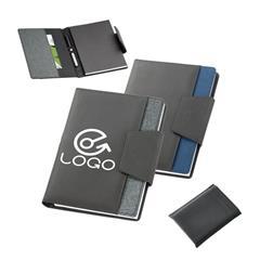 OBG PUB - Carnet A5 avec couverture rigide en RPET Roussel