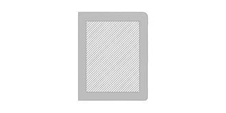 Conférencier A4 en PET recyclé Cahora - Marquage Recto