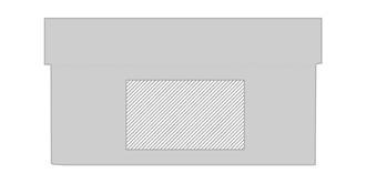 Set de 2 verres de noël en verre Noyra - Impression Droite