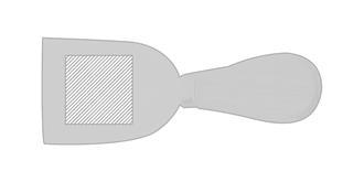 Plateau à fromage en bambou avec accessoire Gleza - Impression sur manche spatule