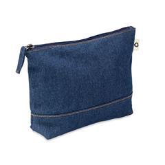OBG PUB - Trousse large en coton denim recyclé Staky