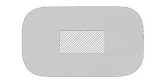 Lunch-box en bambou de 1000 ml Layden - impression sur couvercle