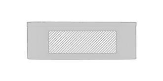 Lunch-box en bambou de 1000 ml Layden - Impression Droite