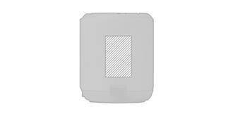 Haut-parleur sans fil en bambou Raklu - Marquage Verso