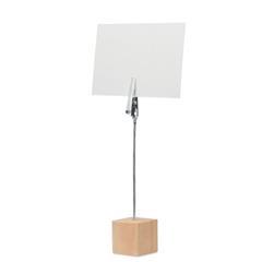 OBG PUB - Clip mémos pratique en bois de pin Hakyo