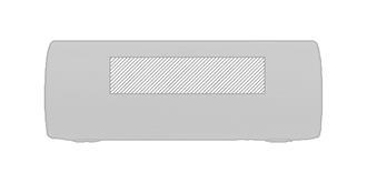 Haut-parleur stéréo en matière bambou Spreako - Impression Gauche