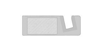 Support téléphone bambou et ABS Hunka - Marquage Recto