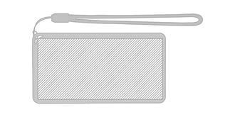 Batterie de secours Eco 4000 mAh woody - Marquage Recto