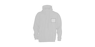 Sweat-shirt à capuche adulte avec poche Adonis - Marquage poitrine gauche