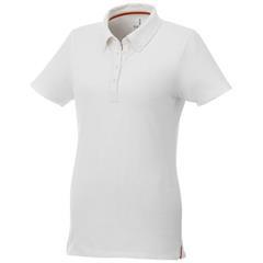 Polo boutonné manches courtes femme Rohan