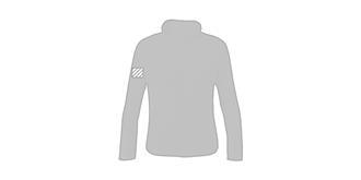 Veste confortable en PET recyclé Mesioxa - Marquage manche droite