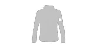 Veste confortable en PET recyclé Mesioxa - Marquage manche gauche