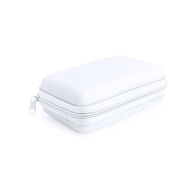Set power-bank et chargeur avec étui Rebeyr Blanc