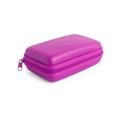 Set power-bank et chargeur avec étui Rebeyr Fushia