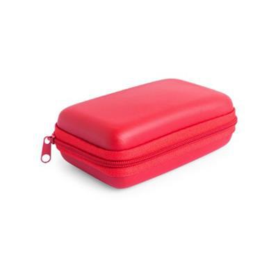 Set power-bank et chargeur avec étui Rebeyr Rouge