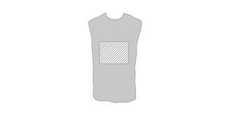 T-Shirt respirante pour adulte en polyester Sunie - Marquage Recto