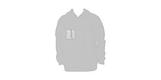 Sweat-shirt confortable unisexe pour adulte Theona - Marquage poitrine droite