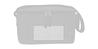 Glacière en polyester résistant paturaka - Marquage Recto