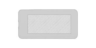 Power Bank design classique Kurbert - Marquage Recto