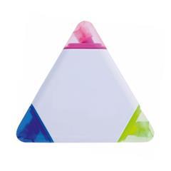 OBG PUB - Surligneur triangulaire avec 3 couleurs fluo Triko