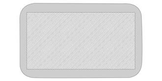 Lunch-box deux blocs en plastique PP Kounko - impression sur couvercle