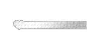 Règle de 30 cm avec un design original Phary - Marquage Recto