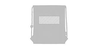 Sac isotherme avec cordon de serrage Adyera - Marquage Recto