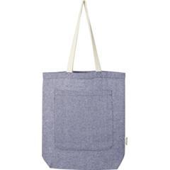 OBG.PUB - Sac shopping en coton recyclé avec poche Hurta Sac shopping en coton recyclé avec poche Hurta