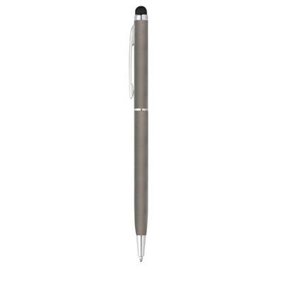 Stylo bille en aluminium zorro Gris