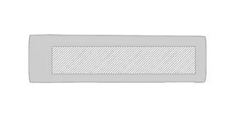 Batterie de secours de 2.200 mAh en plastique Juor - Impression Haut