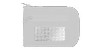 Sac pliable pratique en coton Dylena - Impression Poche