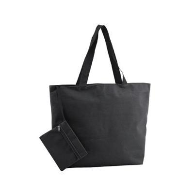 Sac de plage original en polyester Parsa Noir