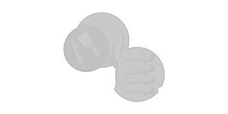 Set fromages de 4 pièces en bambou Parmel - Marquage Verso