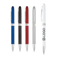 Stylo à bille avec clip métal helena